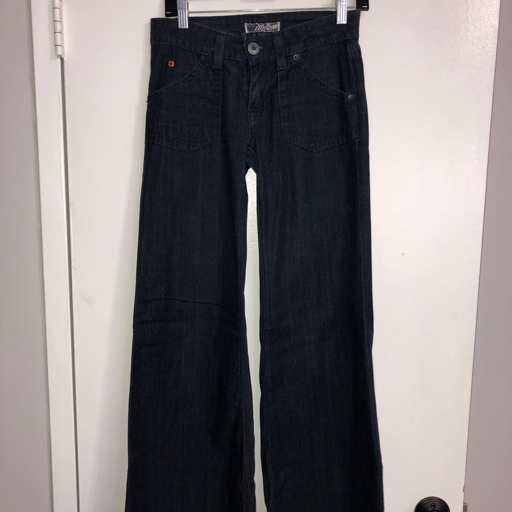 Hudson wide leg jeans
